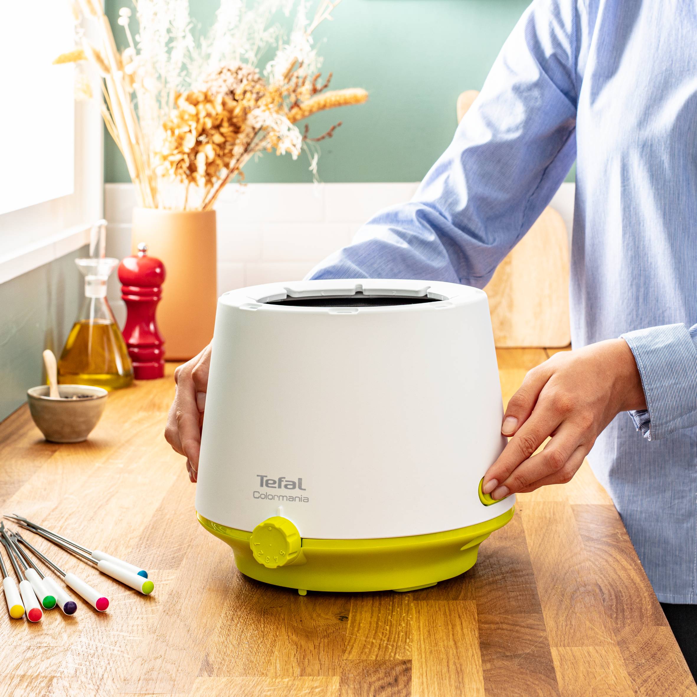 Colormania EF260312 Appareil à fondue - 8 personnes