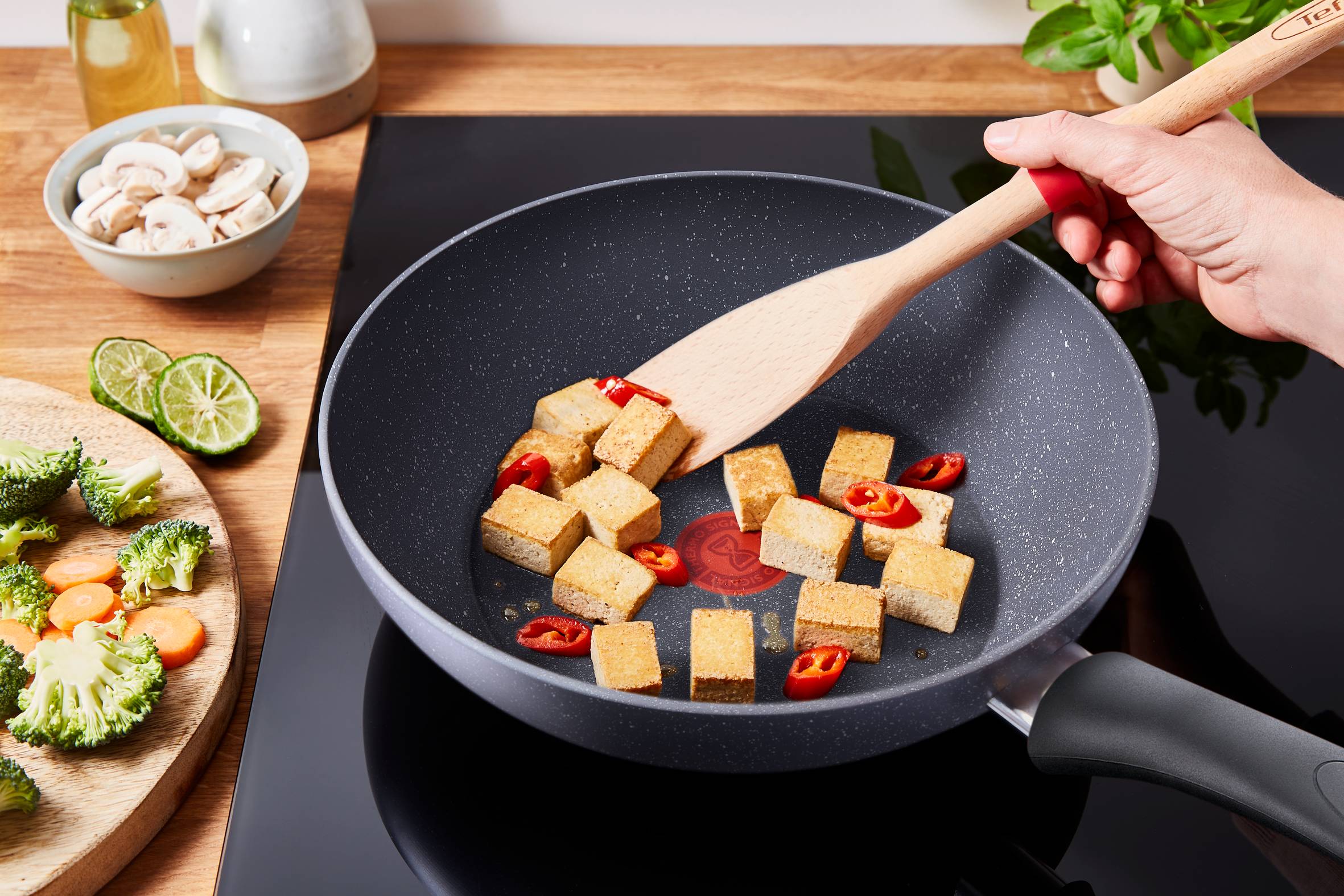 Healthy Chef G1501923 Wok - 28 cm - Induction