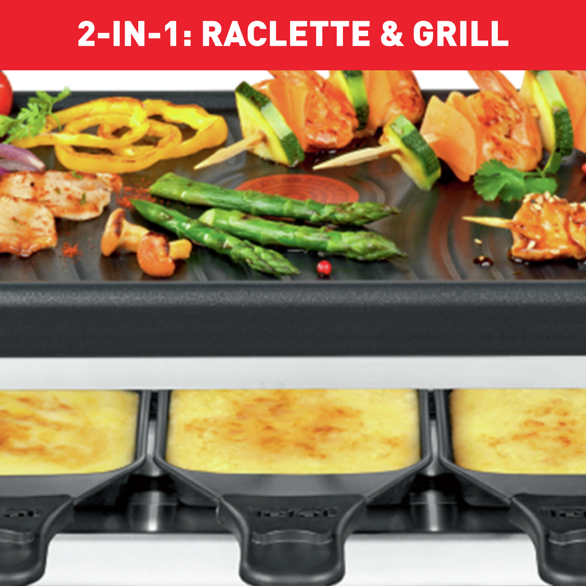 Ambiance RE458812 Raclettetoestel - 10 personen