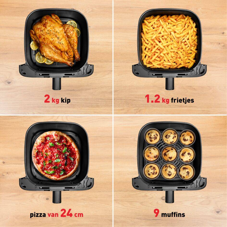Easy Fry Mega EY855D10 Air fryer - 8 programma's - 7.5 L