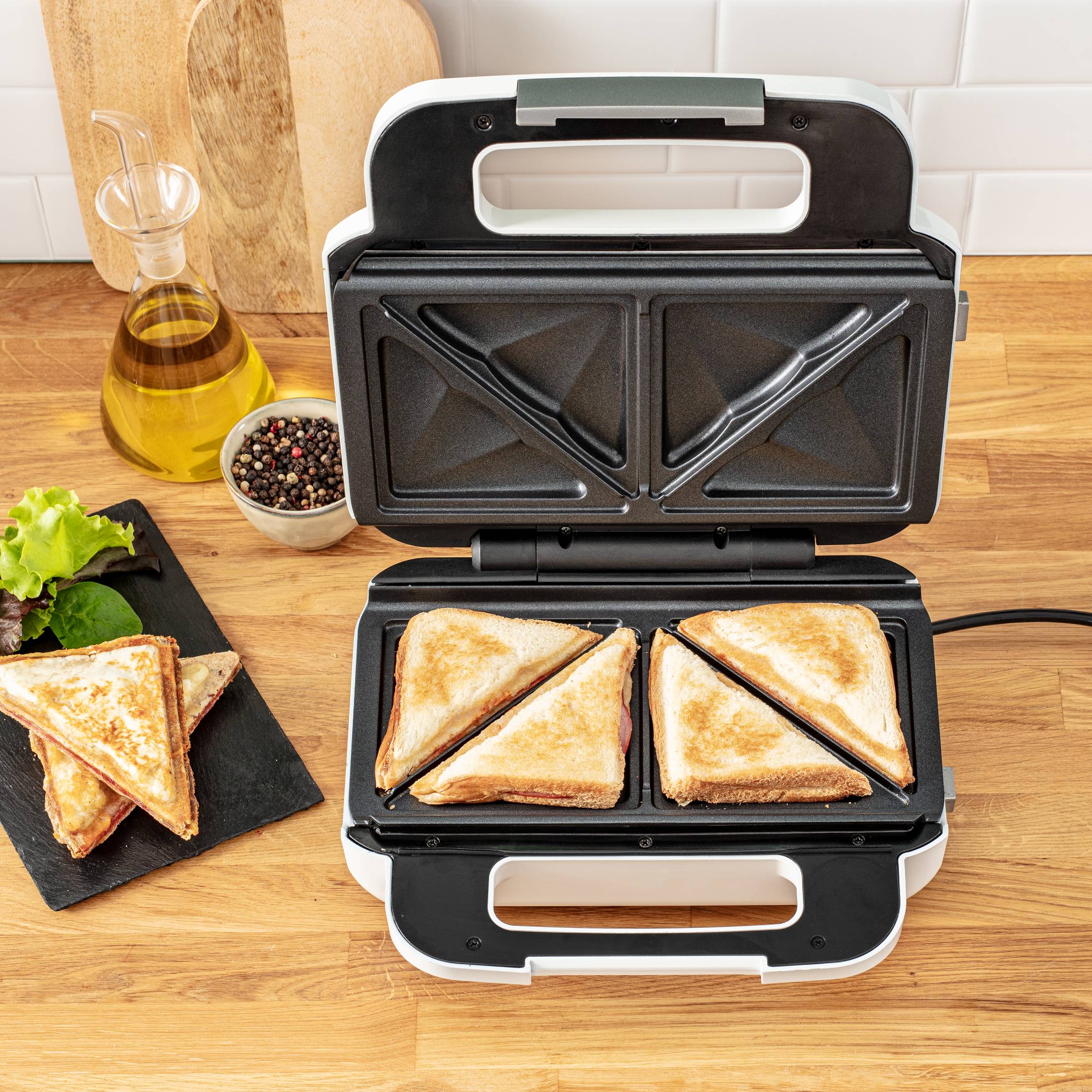 Snack XL SW701110 Gaufrier & Appareil croque monsieur