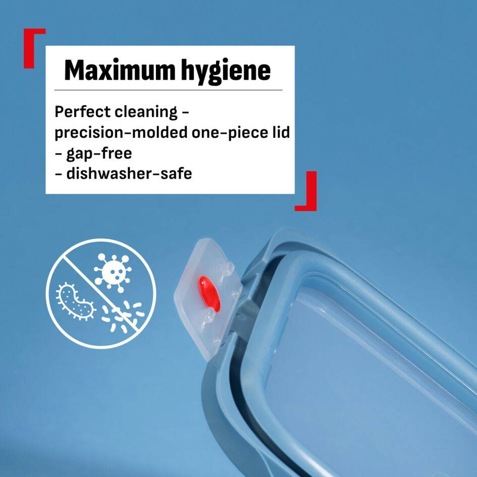 OneClick N1230510 Set de 3 boîtes de conservation - 0,5L