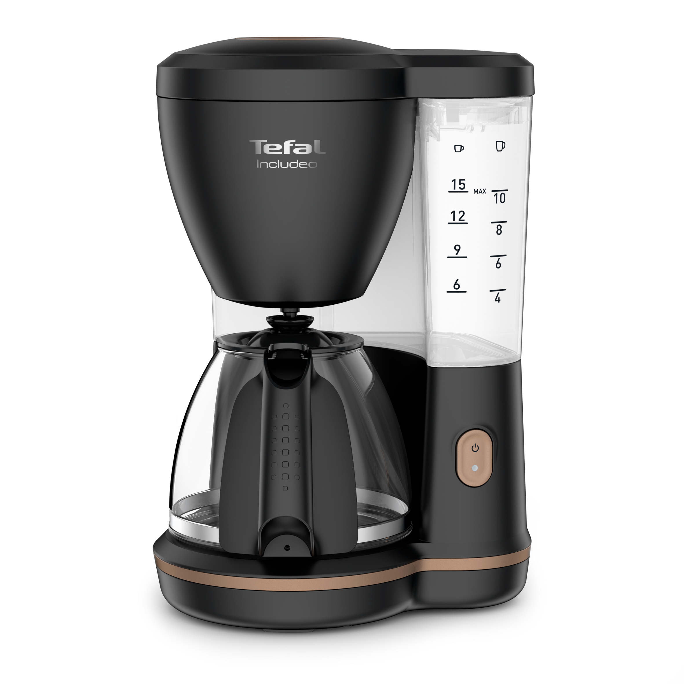 Includeo CM533811 Machine à café avec filtre - 1,25L