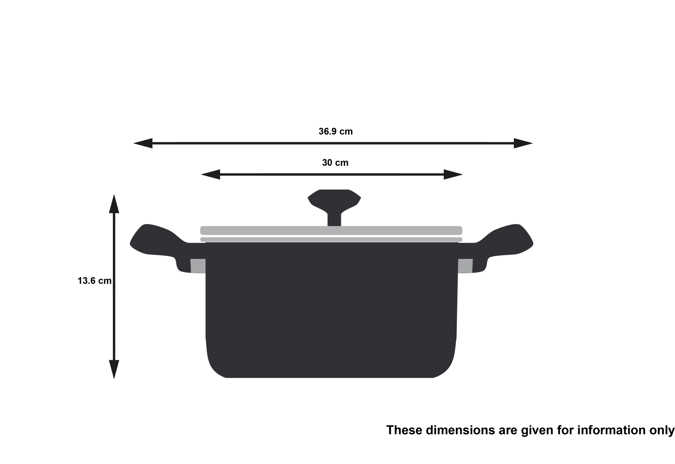 Heritage Pierre Gagnaire E2230504 Gietijzeren pot 29 cm