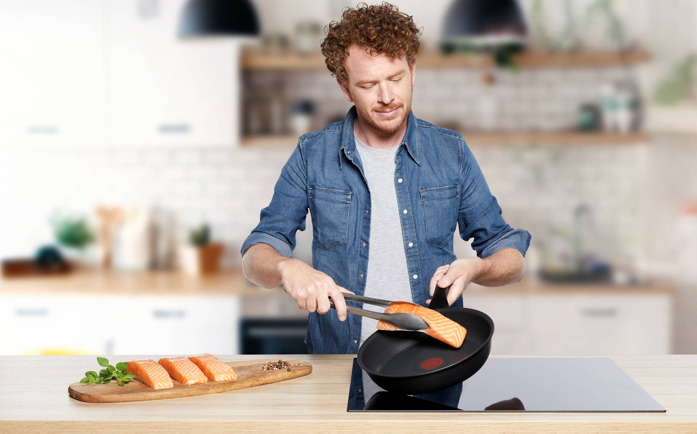 Unlimited G2559123 Set de 2 poêles 24/28&nbsp;cm + Wok 28&nbsp;cm - Induction