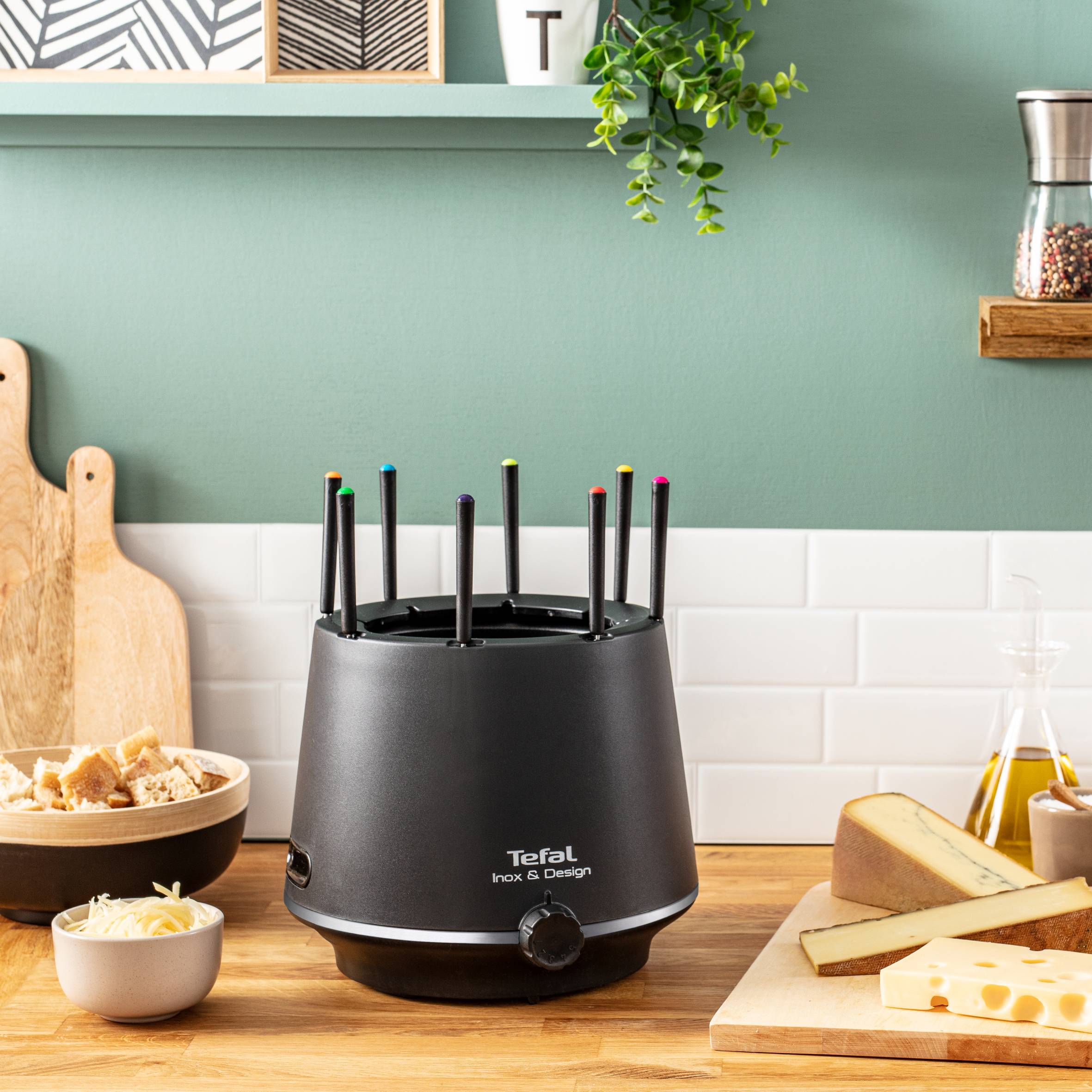 Inox & Design EF265812 Appareil à fondue - 8 personnes