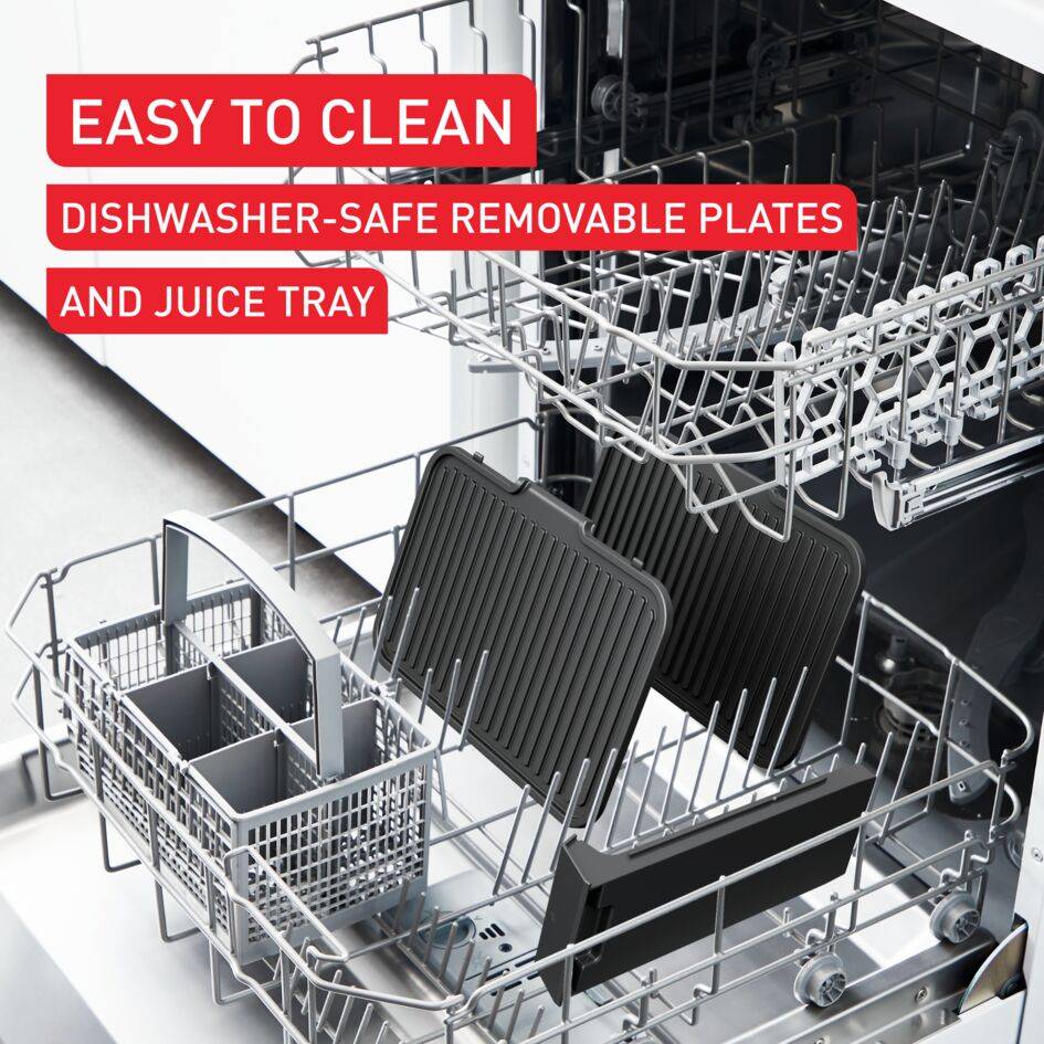 SuperGrill 3-in-1 XL GC520DE0 Grill & Barbecue - 2200W - 40x20cm