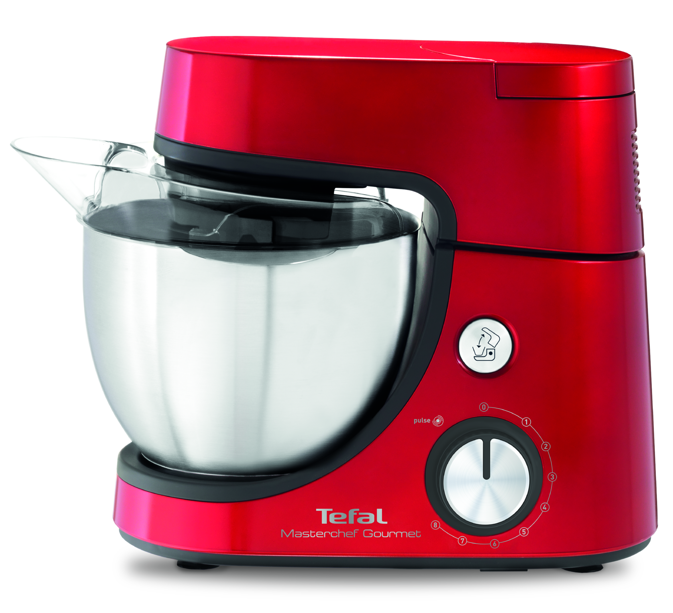 Masterchef Gourmet QB516G38 Keukenrobot rood + patisserieset + 3 accessoires