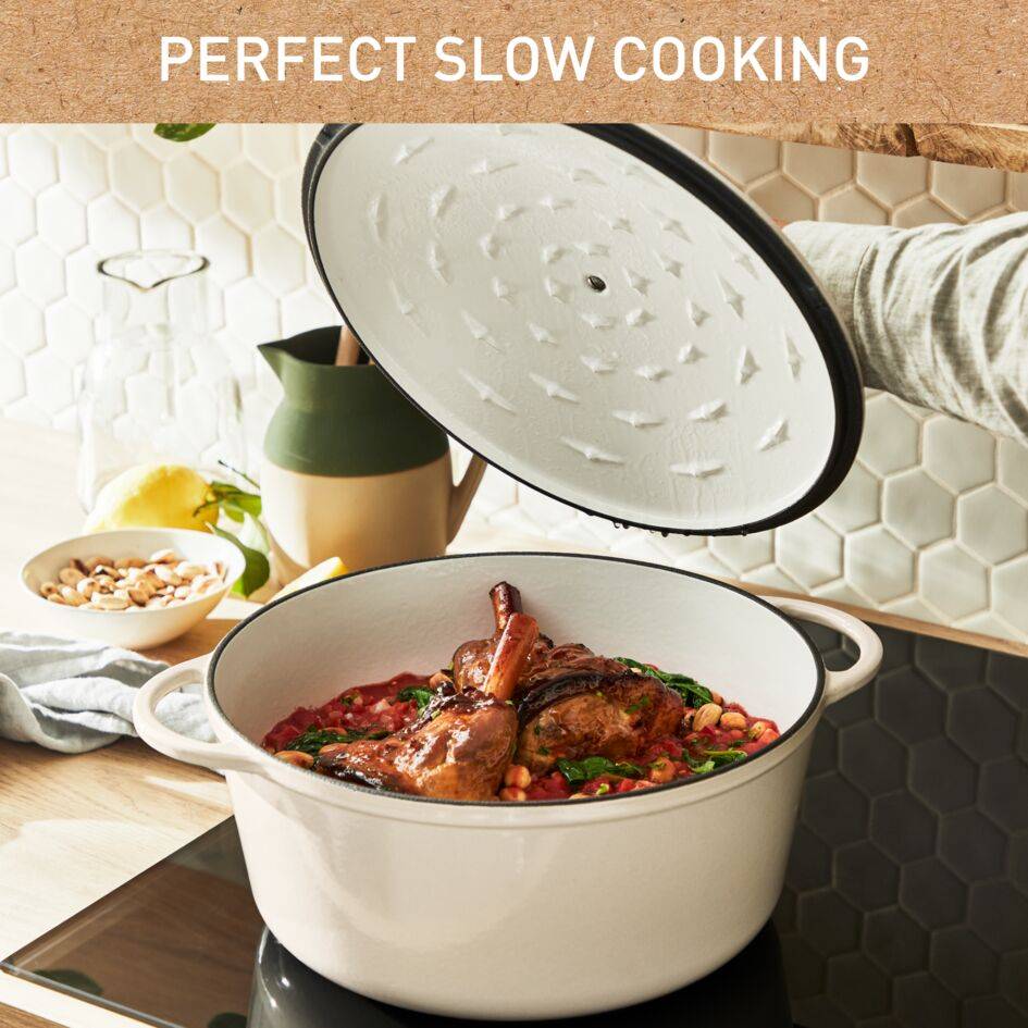 Lov E2590504 Cocotte en fonte - 29 cm - Induction