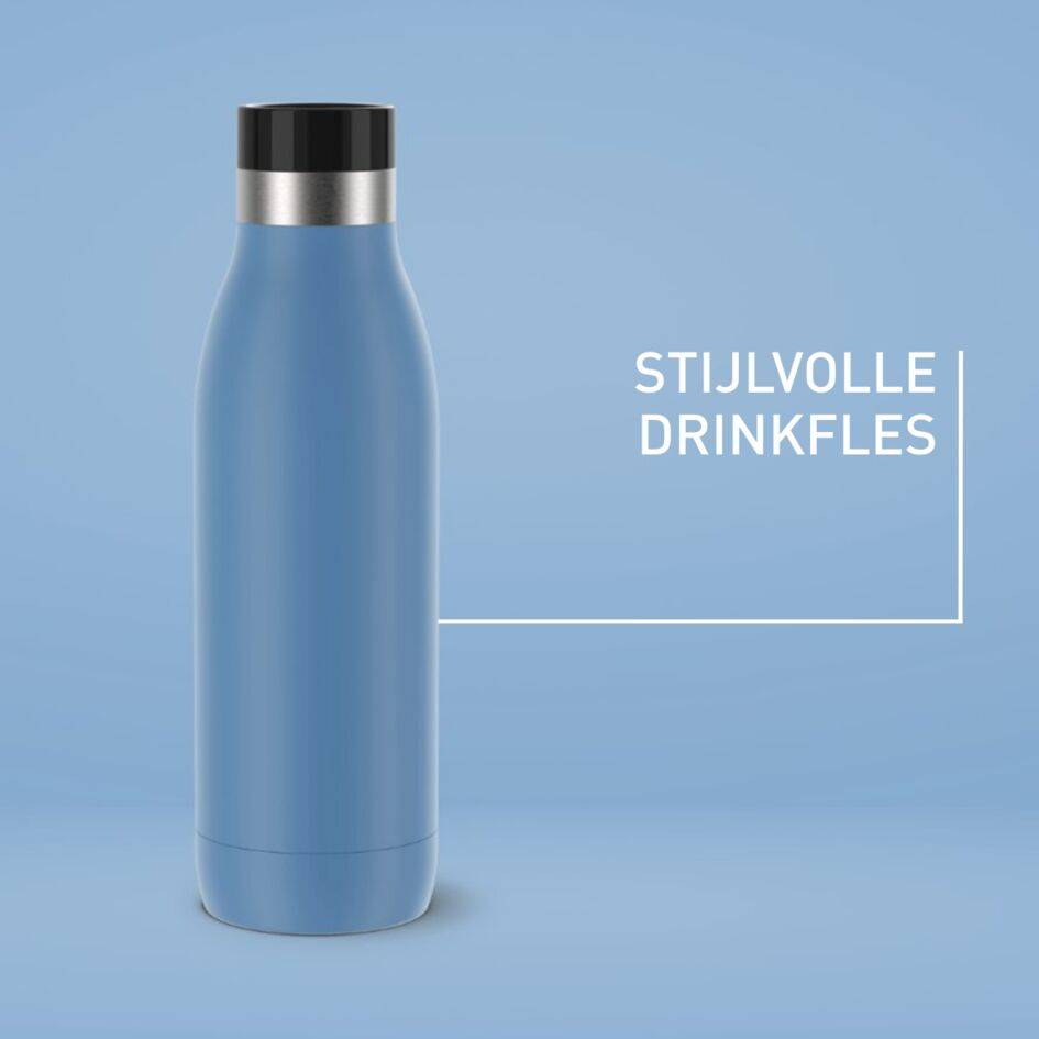 Bludrop Basic N3110310 Drinkfles - 0,5L - Blauw