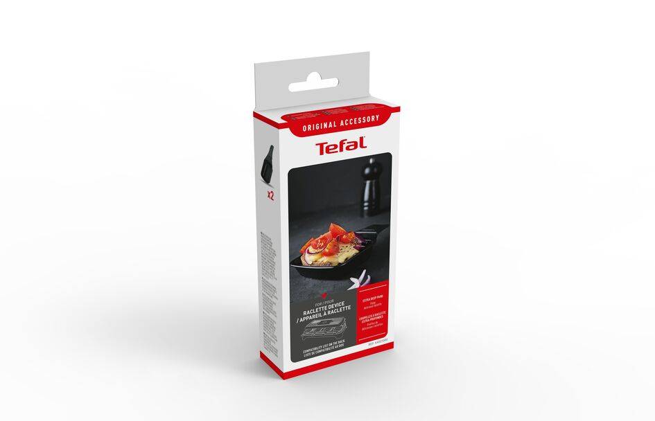 2 coupelles à raclette extra profondes XA521000