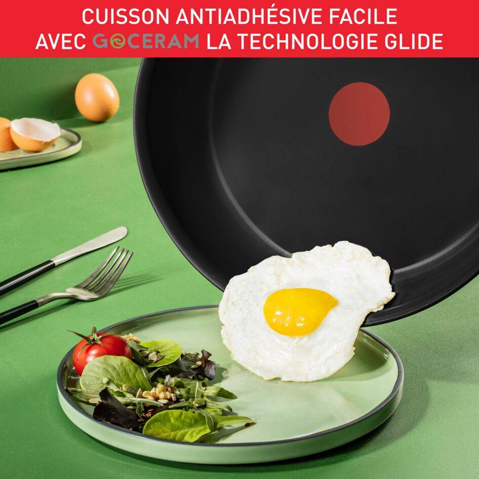 DAILY COOK Poêle 24 cm, Revêtement céramique
