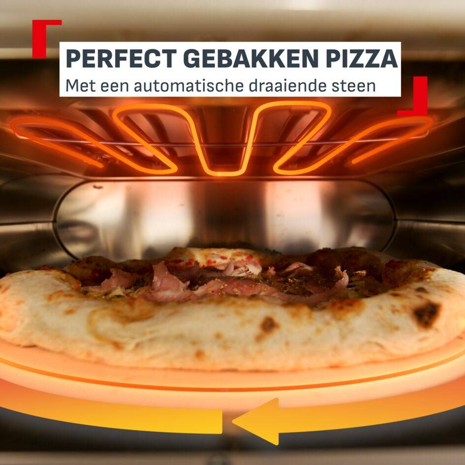 Pizza Pronto JM600TE0 - Elektrische outdoor-pizzaoven