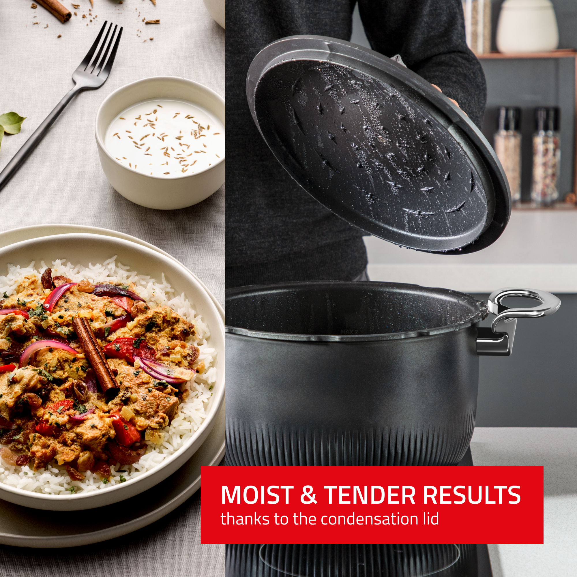 Clipso Tempo 3-in-1, Pressure Cooker, Stewpot, Ovenproof