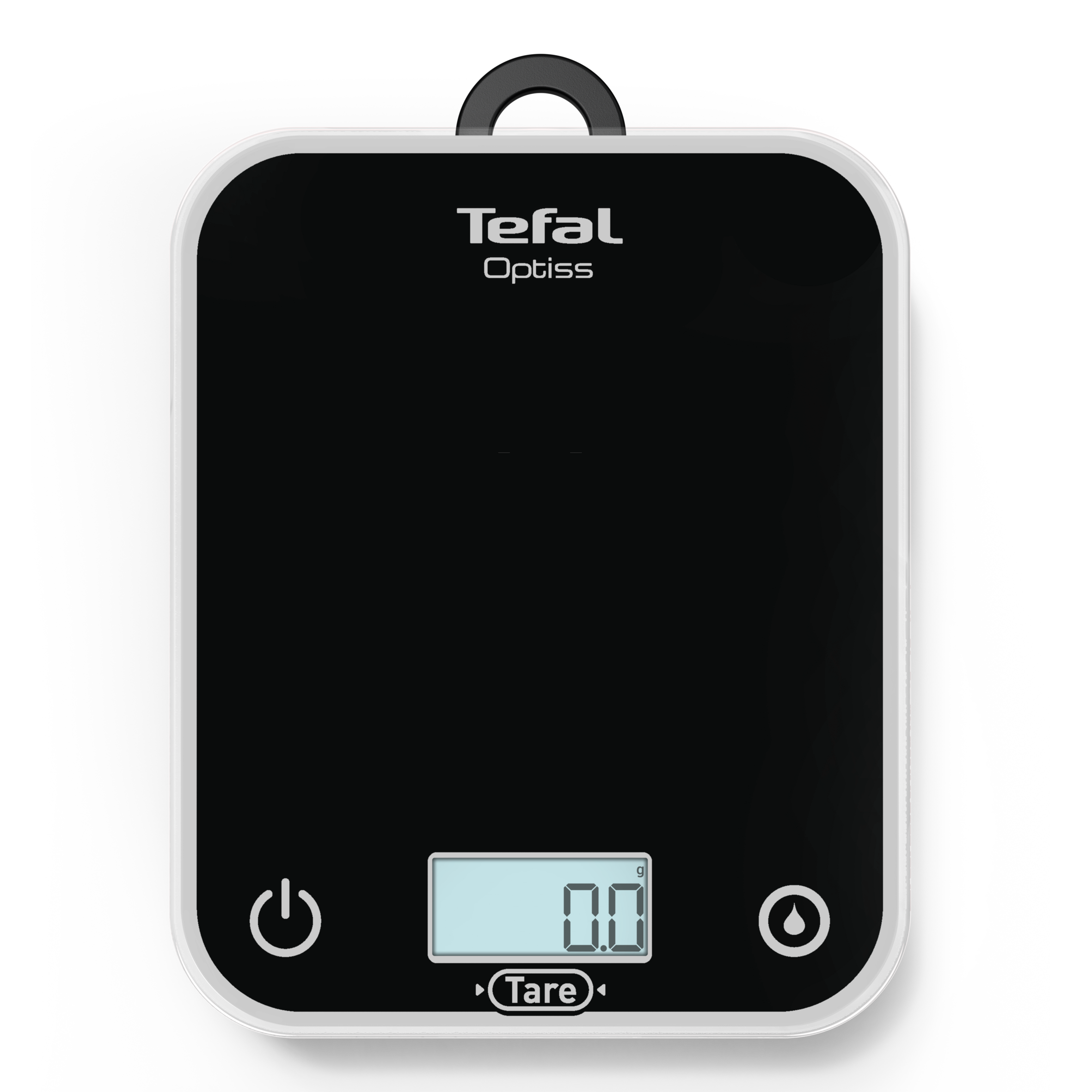 Optiss BC50U5V0, elektronische keukenweegschaal, makkelijk af te lezen display, krasbestendig