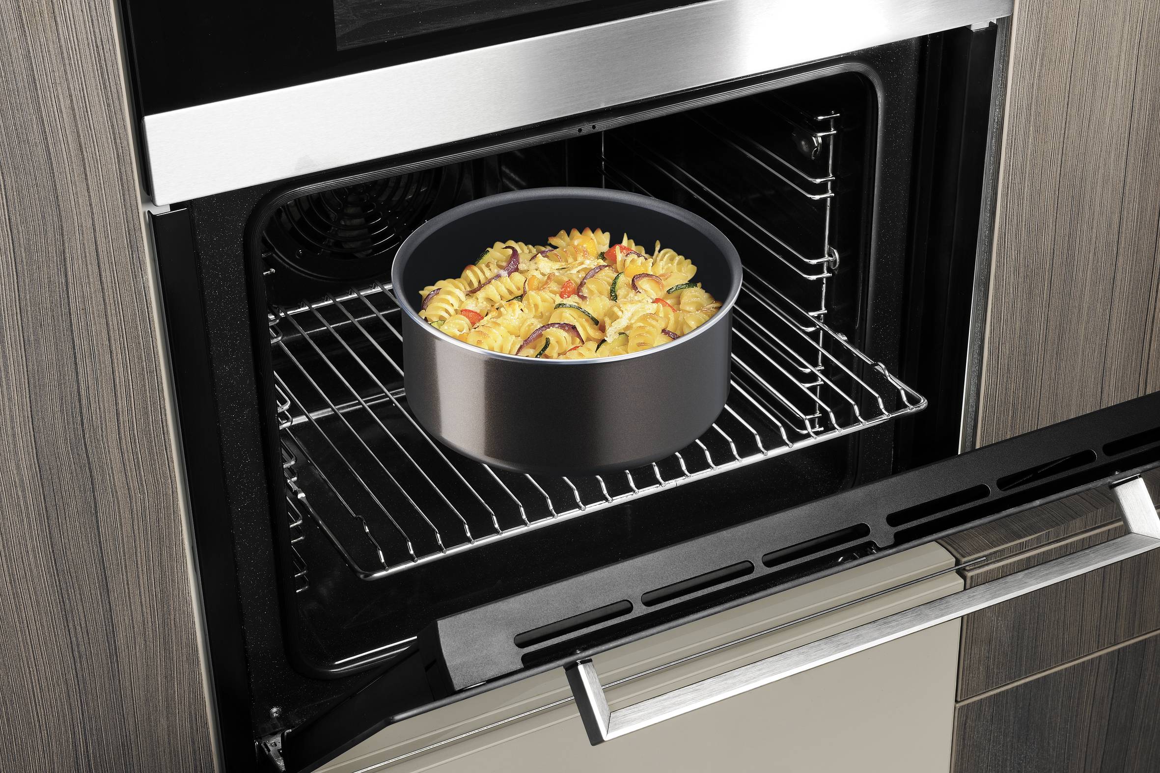 Ingenio Easy Plus L1509102 Set de 3 poêlons 16/18/20 cm + poignée amovible - Non-induction