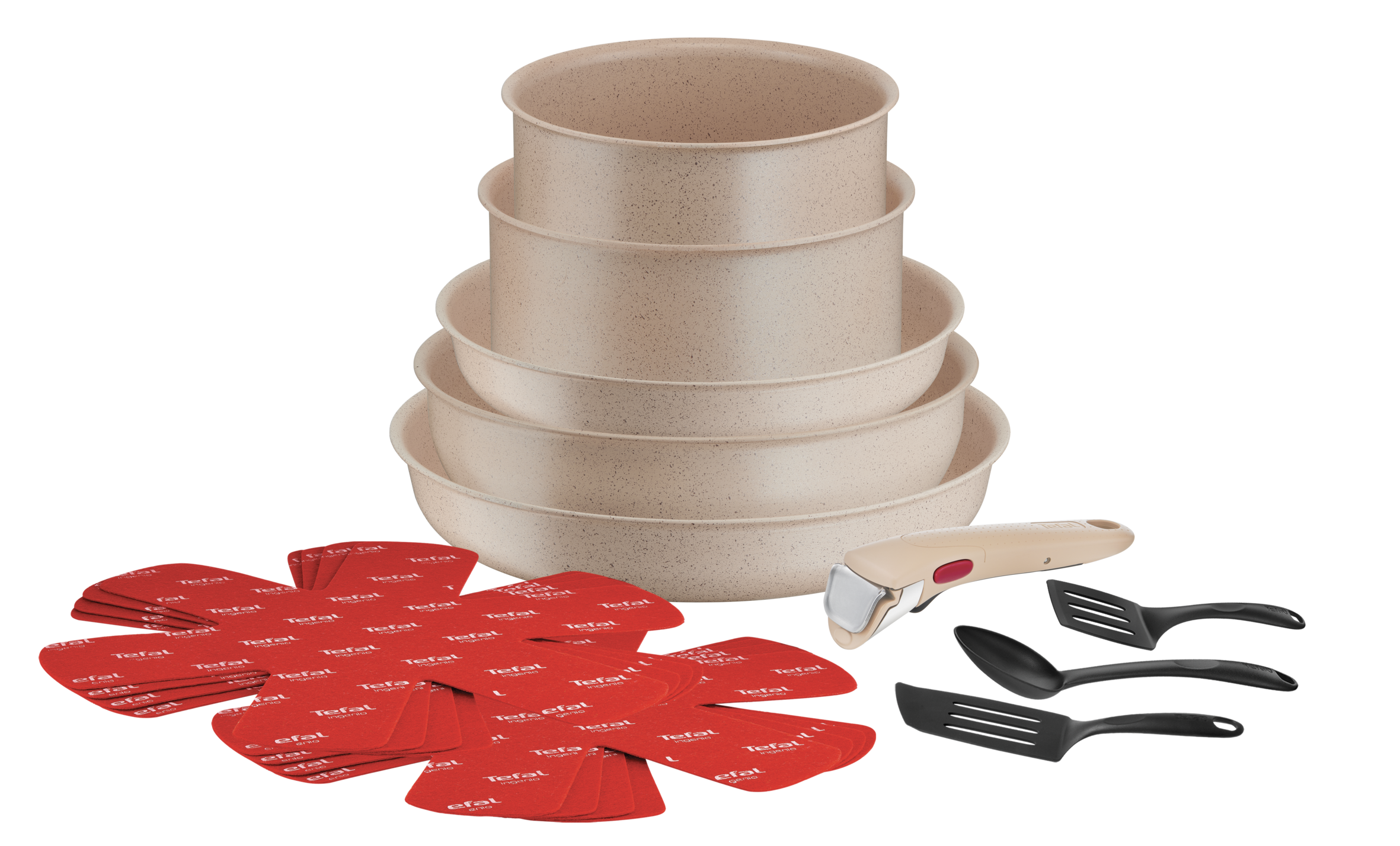 Ingenio Delight Sand L7839002 Set 17 pièces - induction