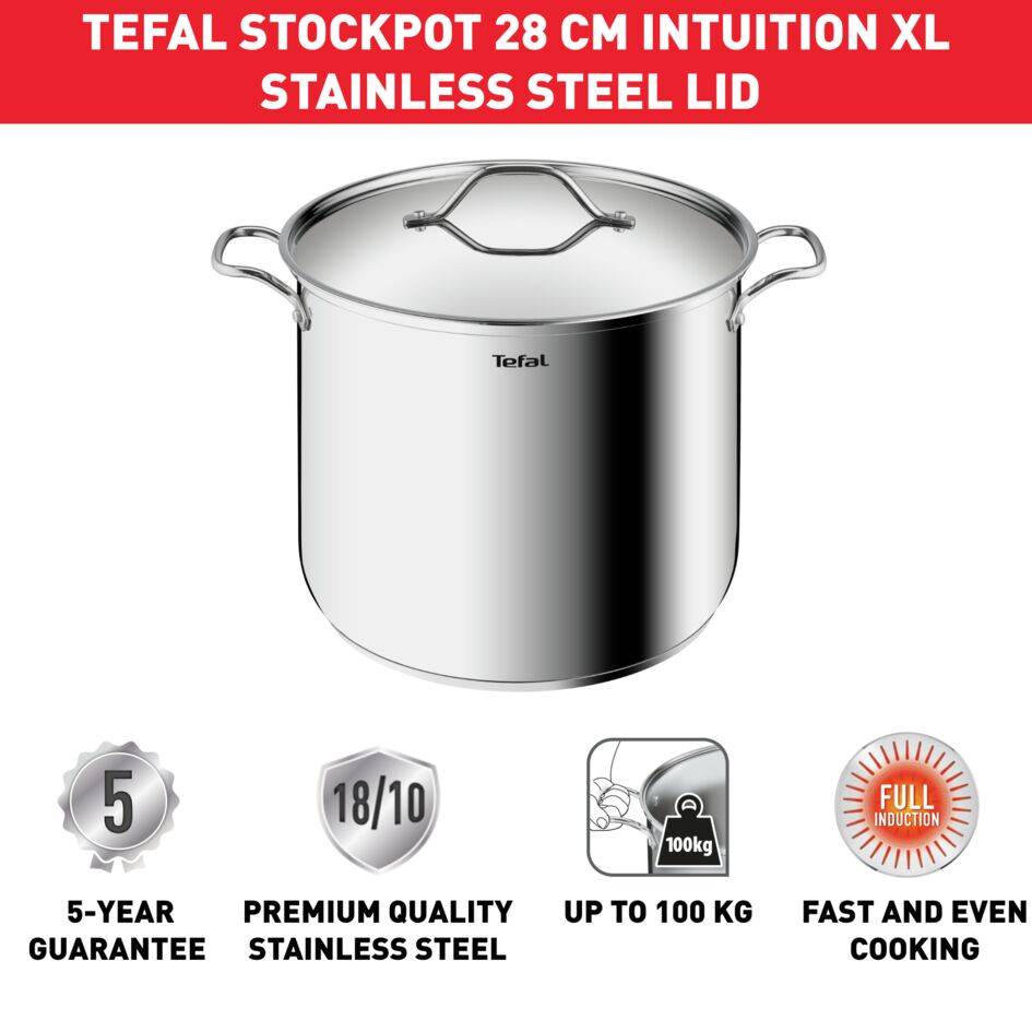 Intuition XL B8649004 Inox kookpot - 28 cm - Inductie