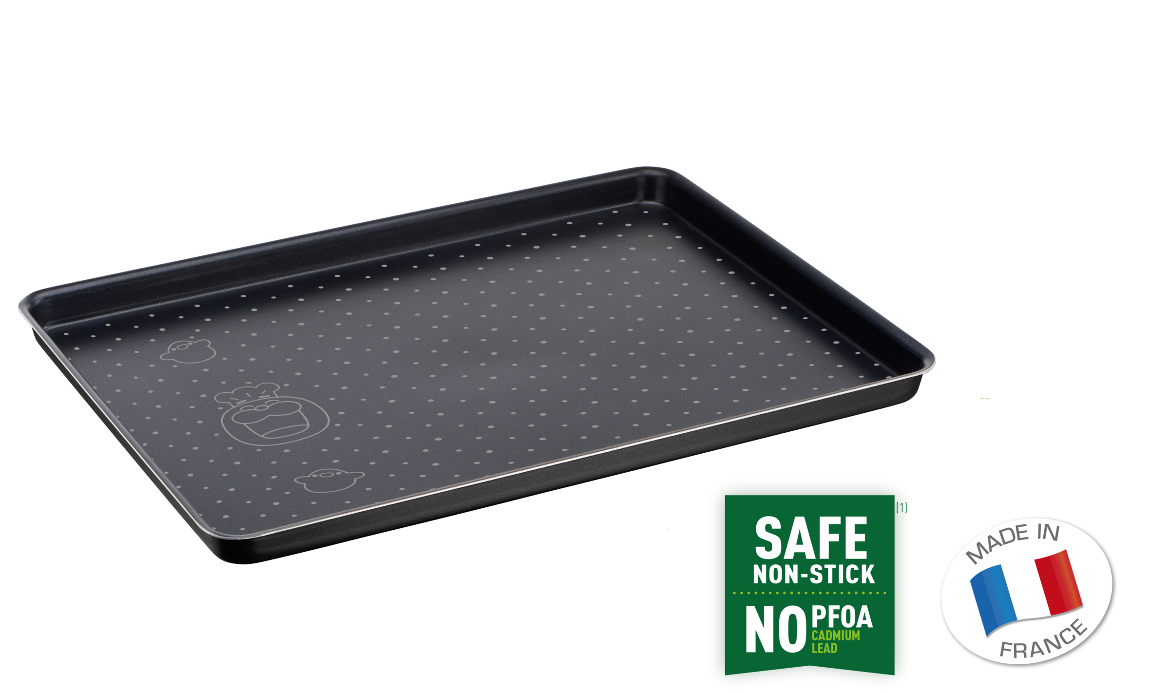 ChefClub J5657002 Plaque à pâtisserie 38x28cm