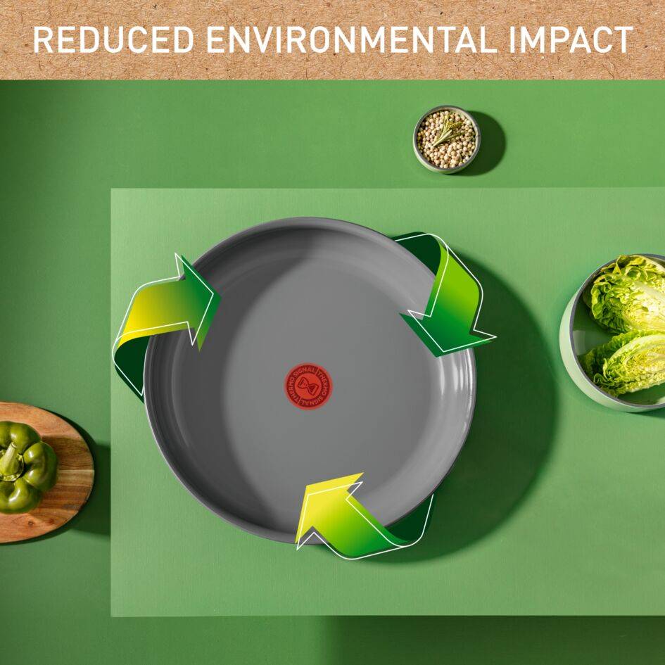 Ingenio Renew On L2600402 Keramische pan met afneembare handgreep - 24&nbsp;cm - Inductie