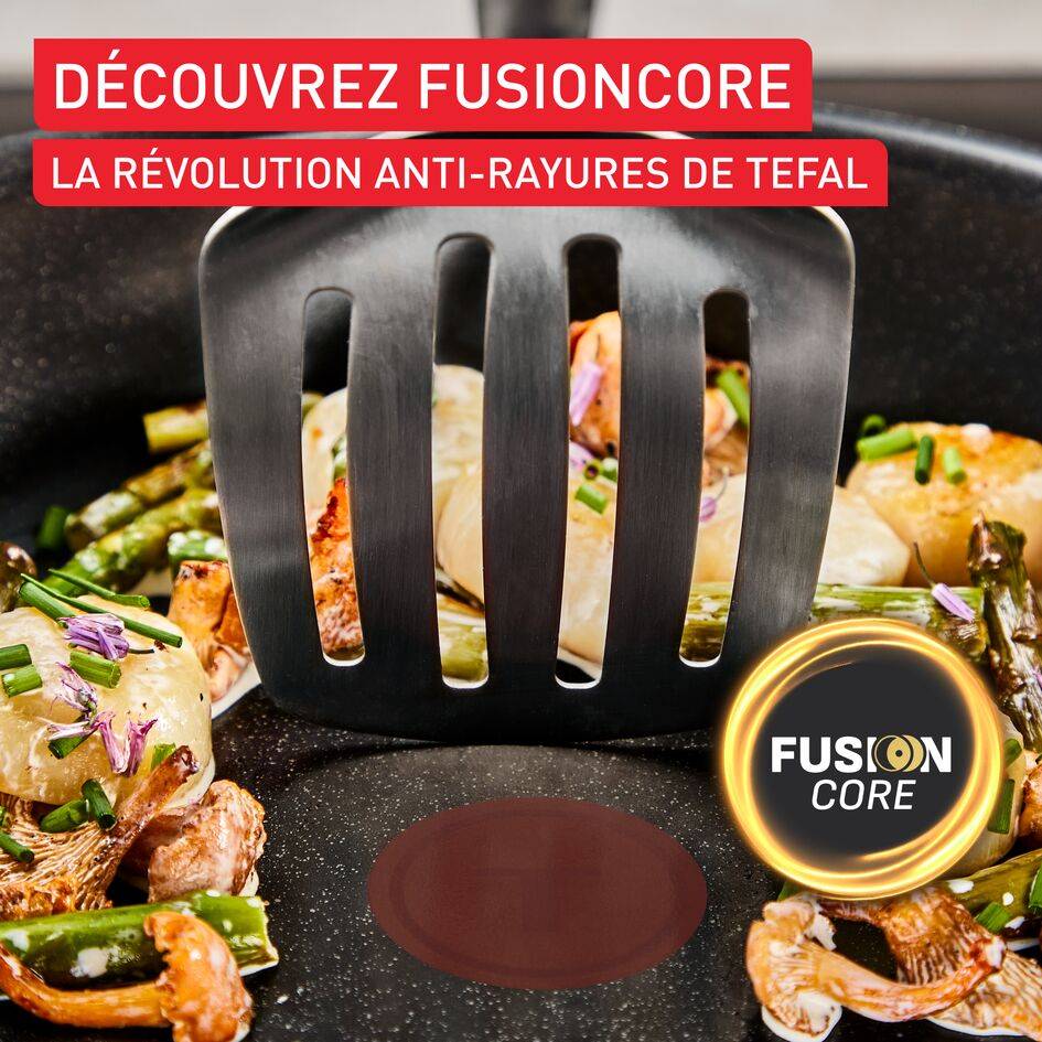 Experience Ceramic G2223823 Poêle à crêpes 25 cm - revêtement céramique antiadhésif haute performance - Induction
