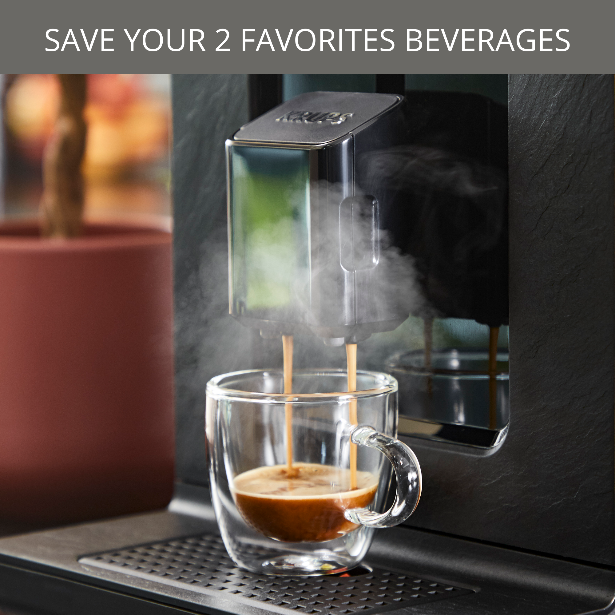 Evidence Eco-Design EA897B10 Machine à Espresso automatique à grains - 8 recettes de café - 2,3L