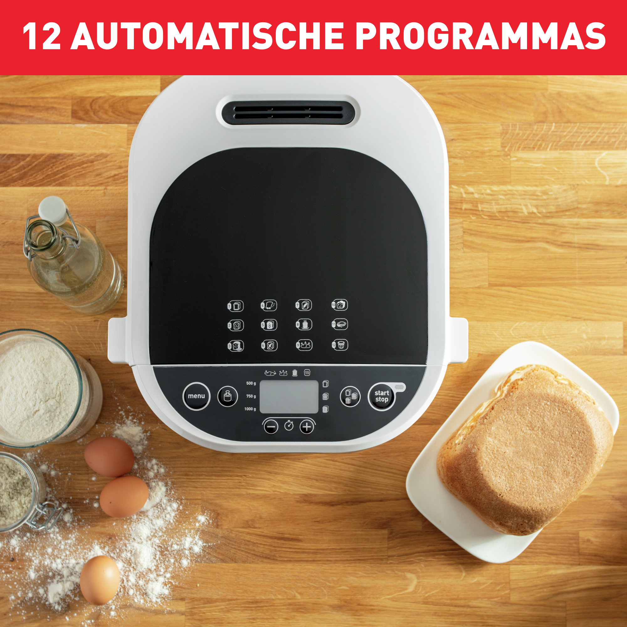 Pain Doré PF210138 Broodbakmachine met 12 automatische programma's