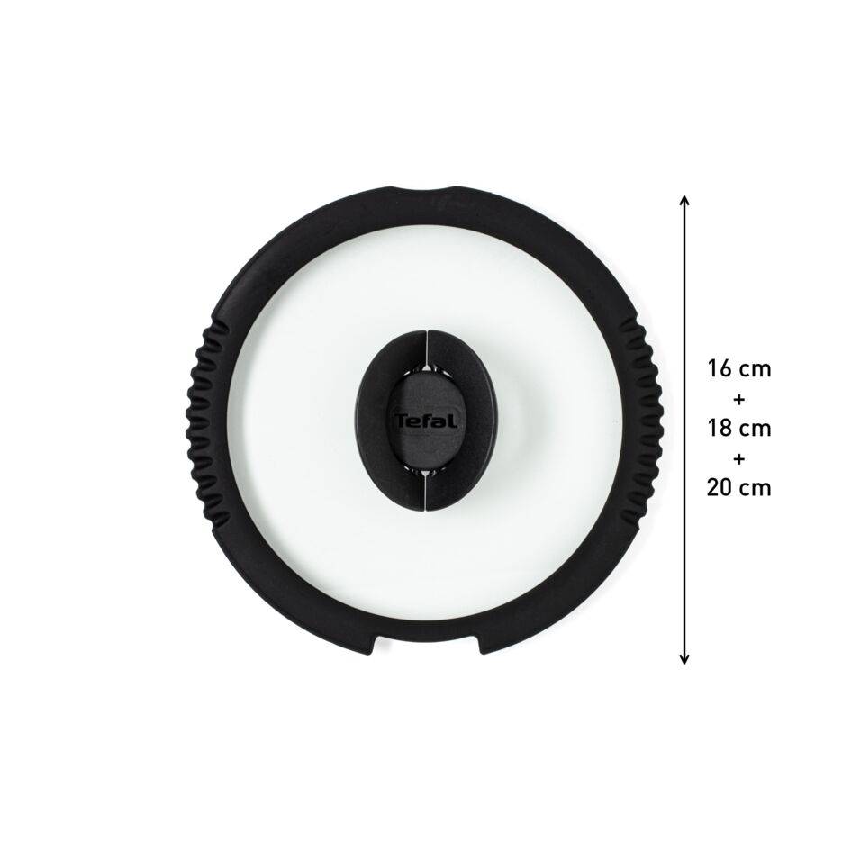 Ingenio L9881002 Set van 3 afgietdeksels 16/18/20 cm