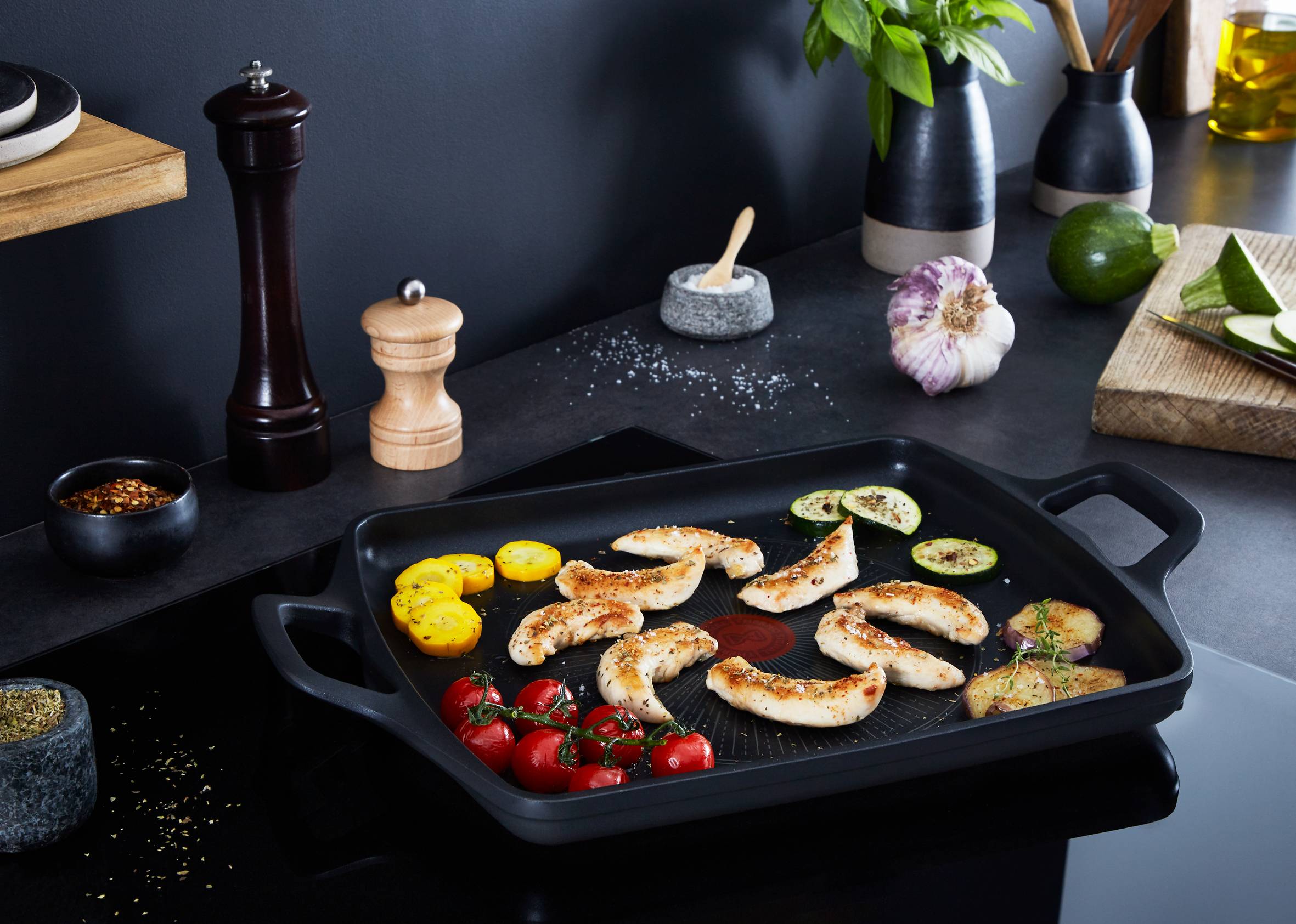 Robusto E2499844 Plancha en fonte - 26x32&nbsp;cm