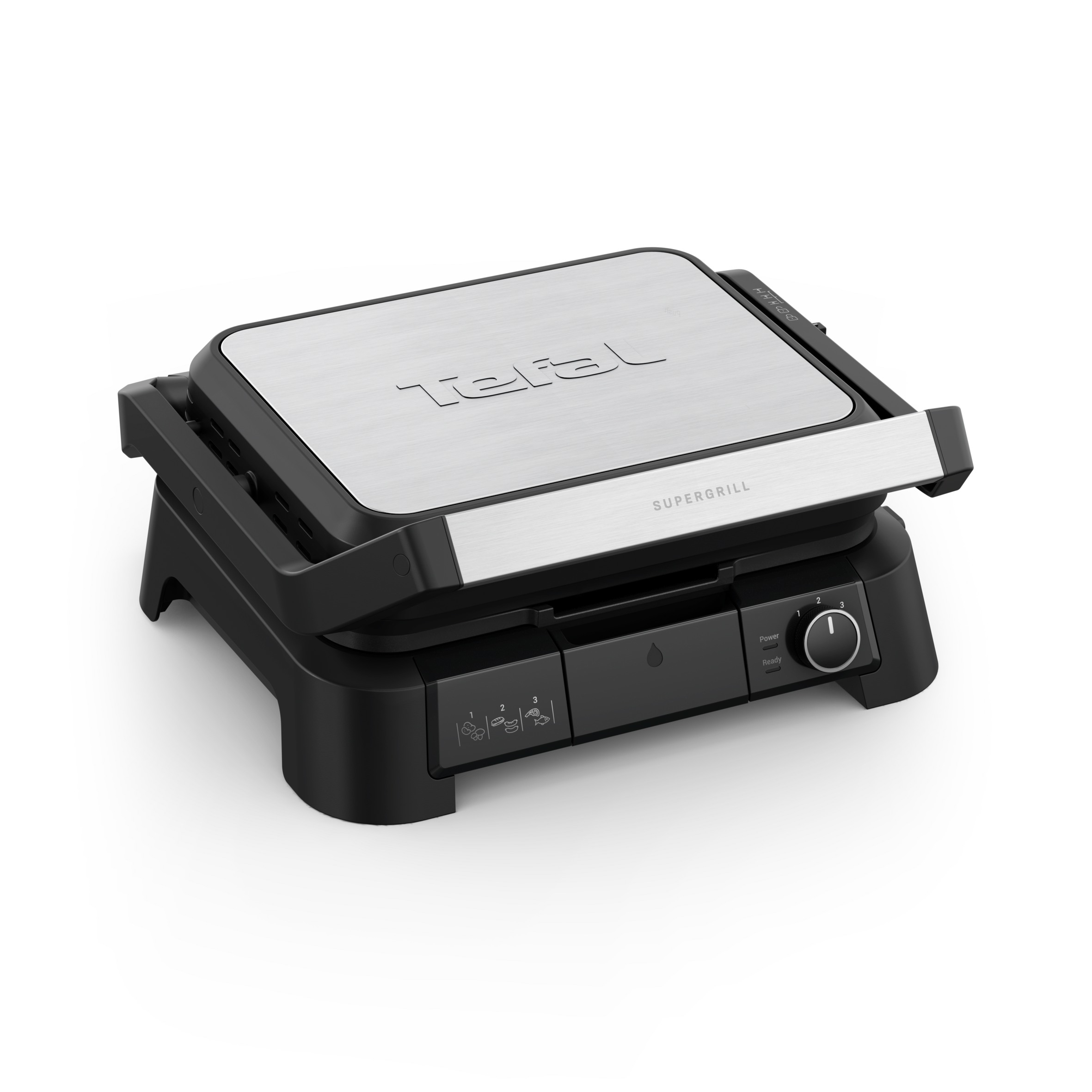 SuperGrill 3-en-1 GC510DE0 Grill & Barbecue - 2000W - 30x20cm
