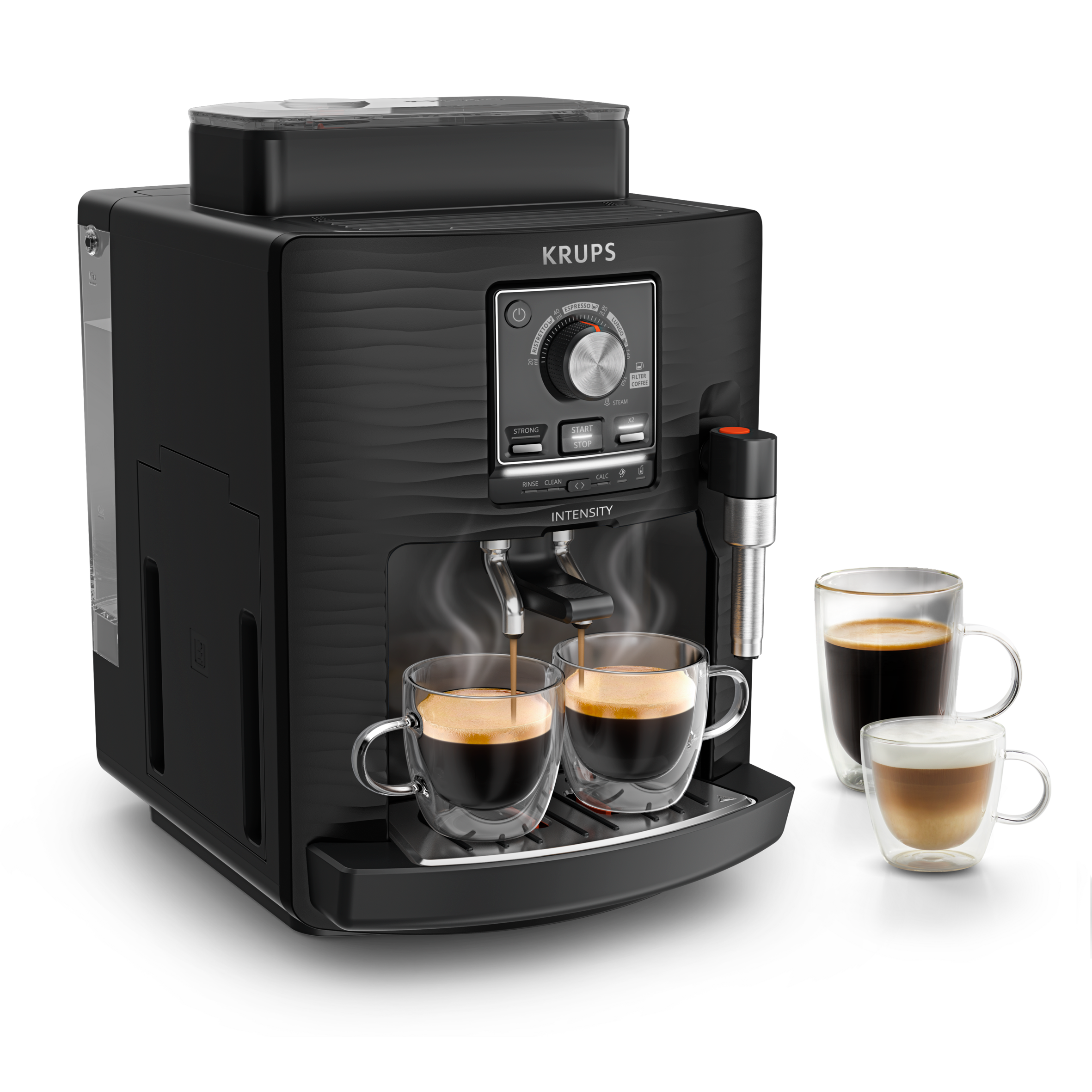 Intensity EA5008E0 Machine à Espresso automatique à grains - 4 recettes de café - 1,7L