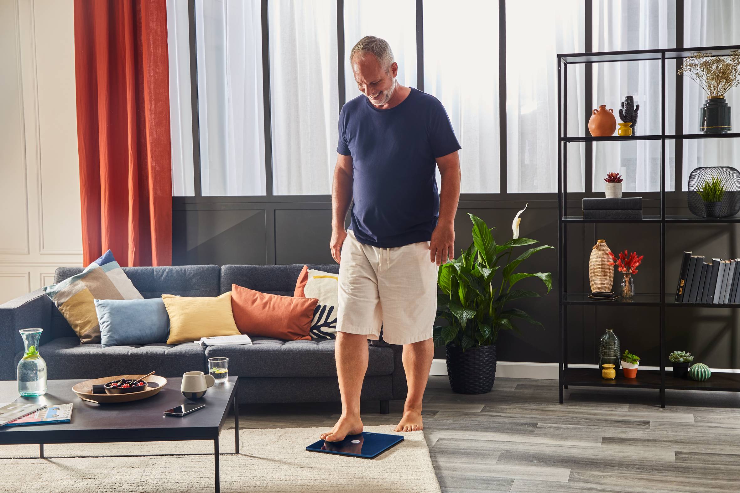 GoodVibes BM9661S1 Geconnecteerde personenweegschaal