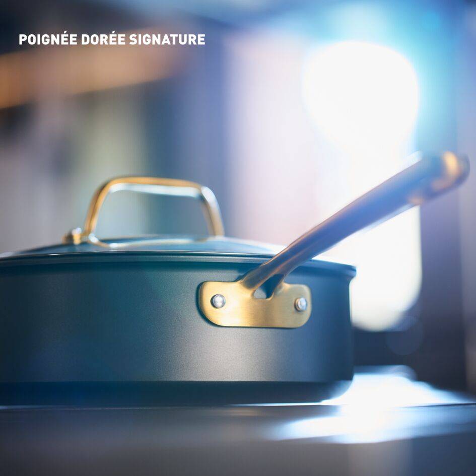 Tefal x Paul Bocuse G3373302 Sauteuse + couvercle - Anti-adhésif - 26 cm - Induction