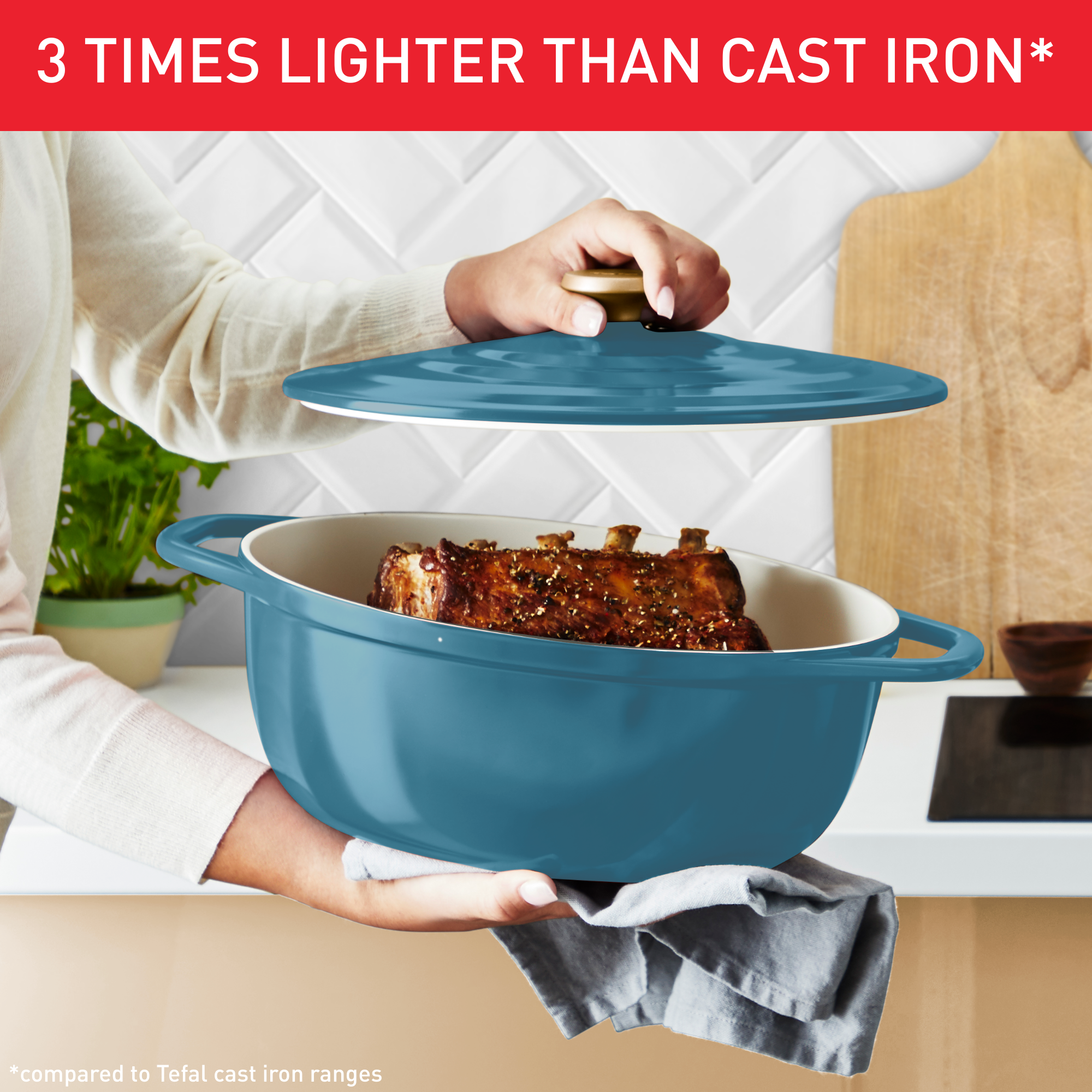 Air E2708904 Cocotte en aluminium - 30 cm - Induction