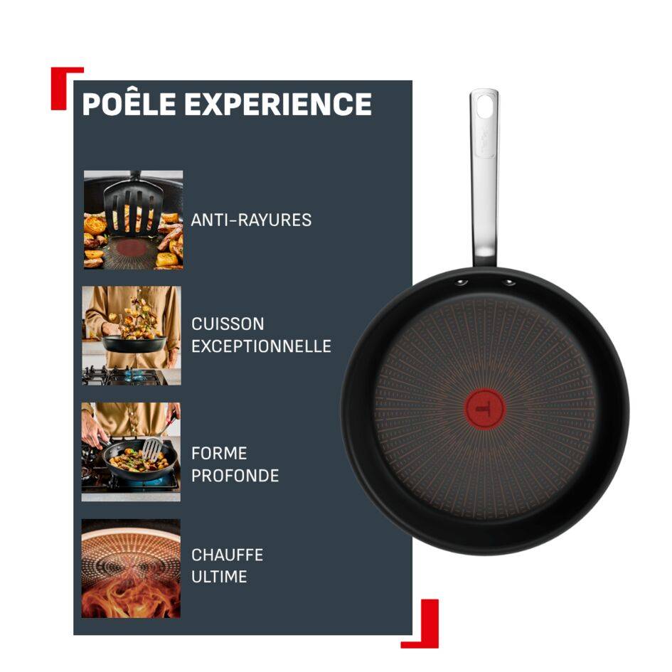 Experience G3340843 Poêle - 32 cm - Induction