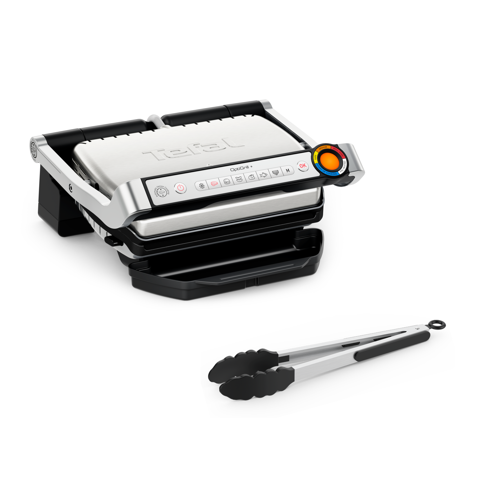 OptiGrill+ GC718D10 Intelligente Grill - 6 programma's