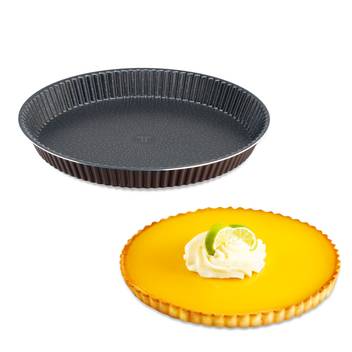 Moule a Tartelette Perforé Ovale (x12 Moule a Tartelette Perforé Ovale (x12
