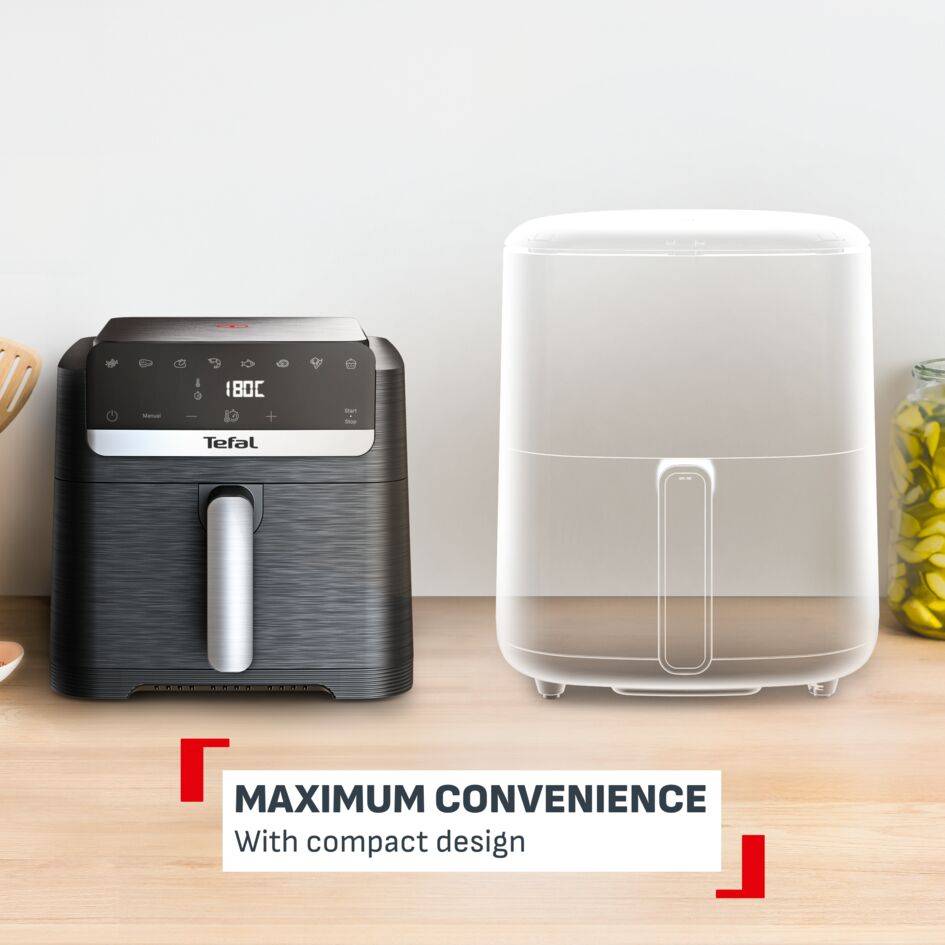 Easy Fry Mega Compact, EY8618E0 Air fryer, 7.5L 