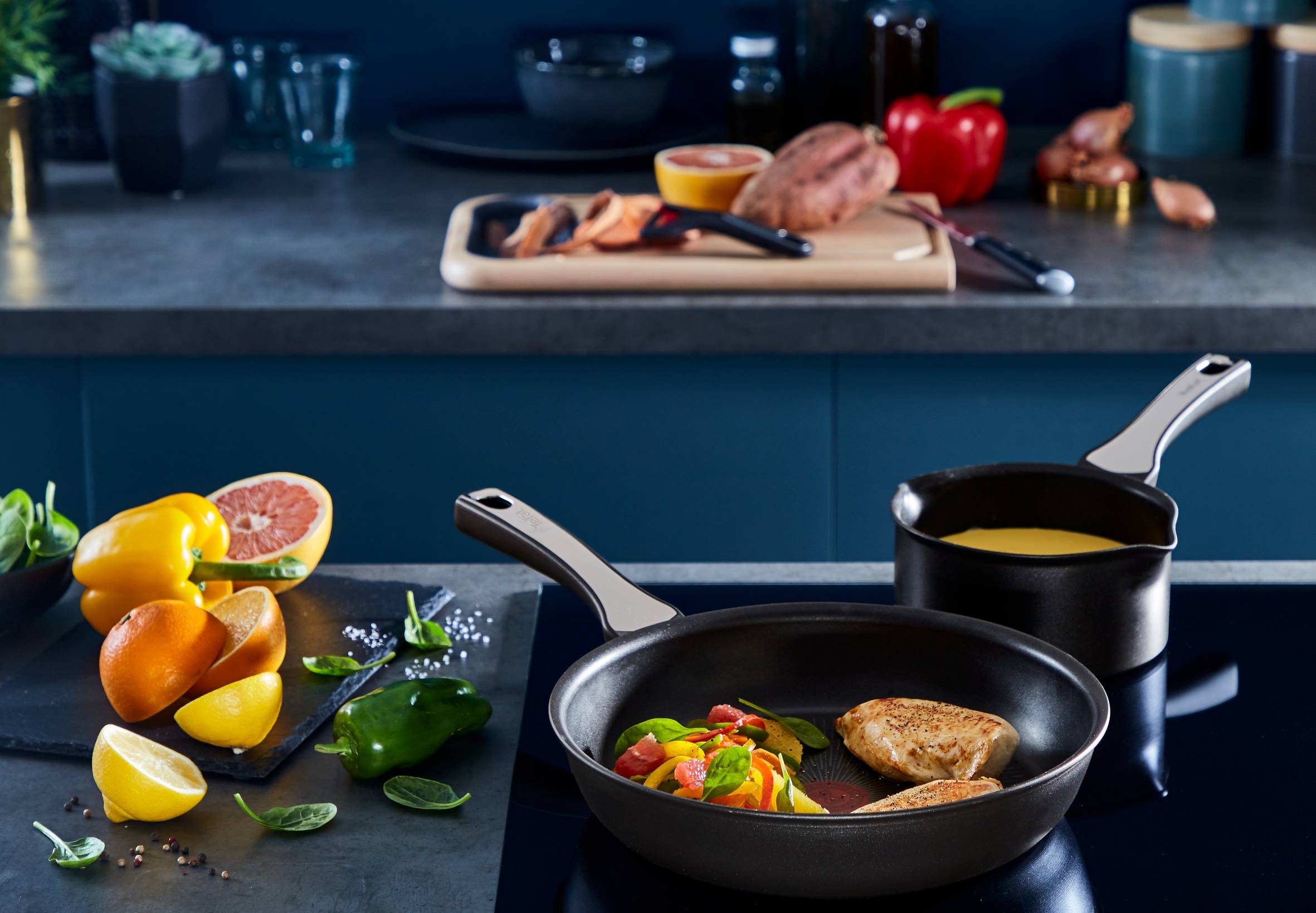 Unlimited On G2550233 Poêle à frire - 20 cm - Induction