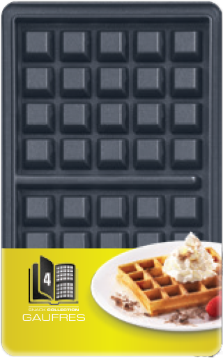 2 Wafelplaten Snack Collection XA800412