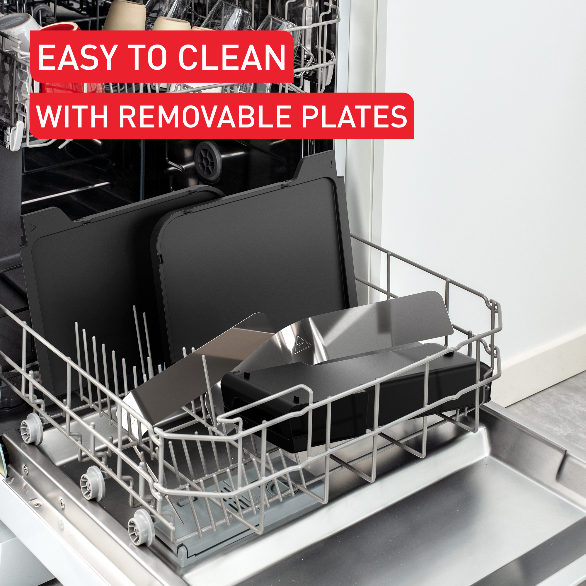 Family Flavor TG805N10 Plancha & Grill - 2400W - 37x53 cm