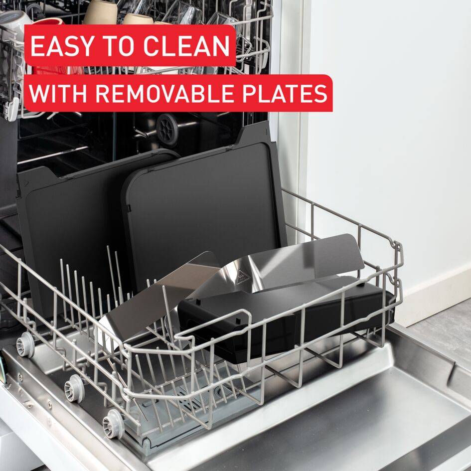 Family Flavor TG805N10 Plancha & Grill - 2400W - 37x53 cm