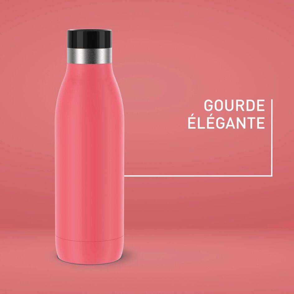 Bludrop Basic N3110410 Gourde - 0,5L - Corail