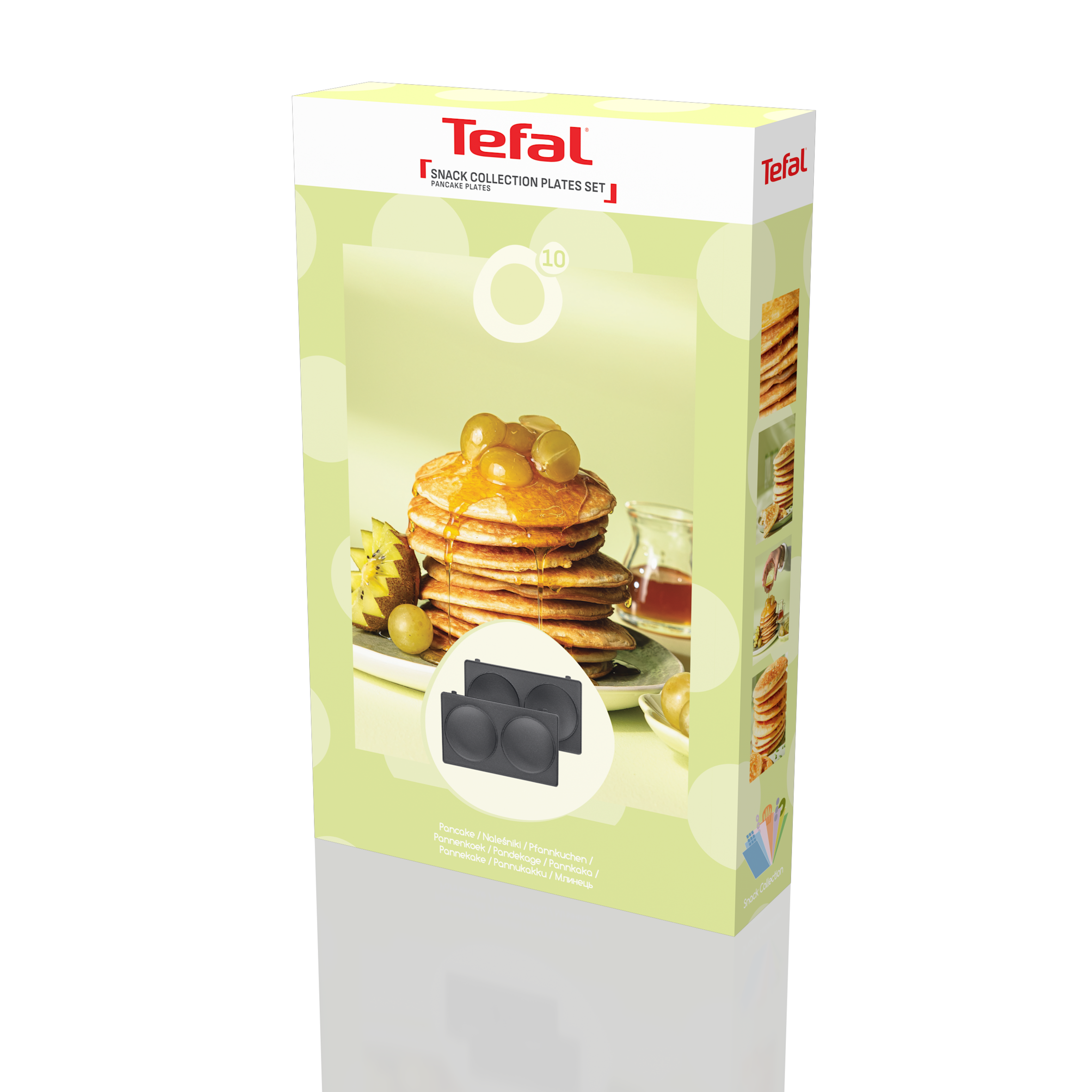 2 plaques Pancake Snack Collection XA8110F0