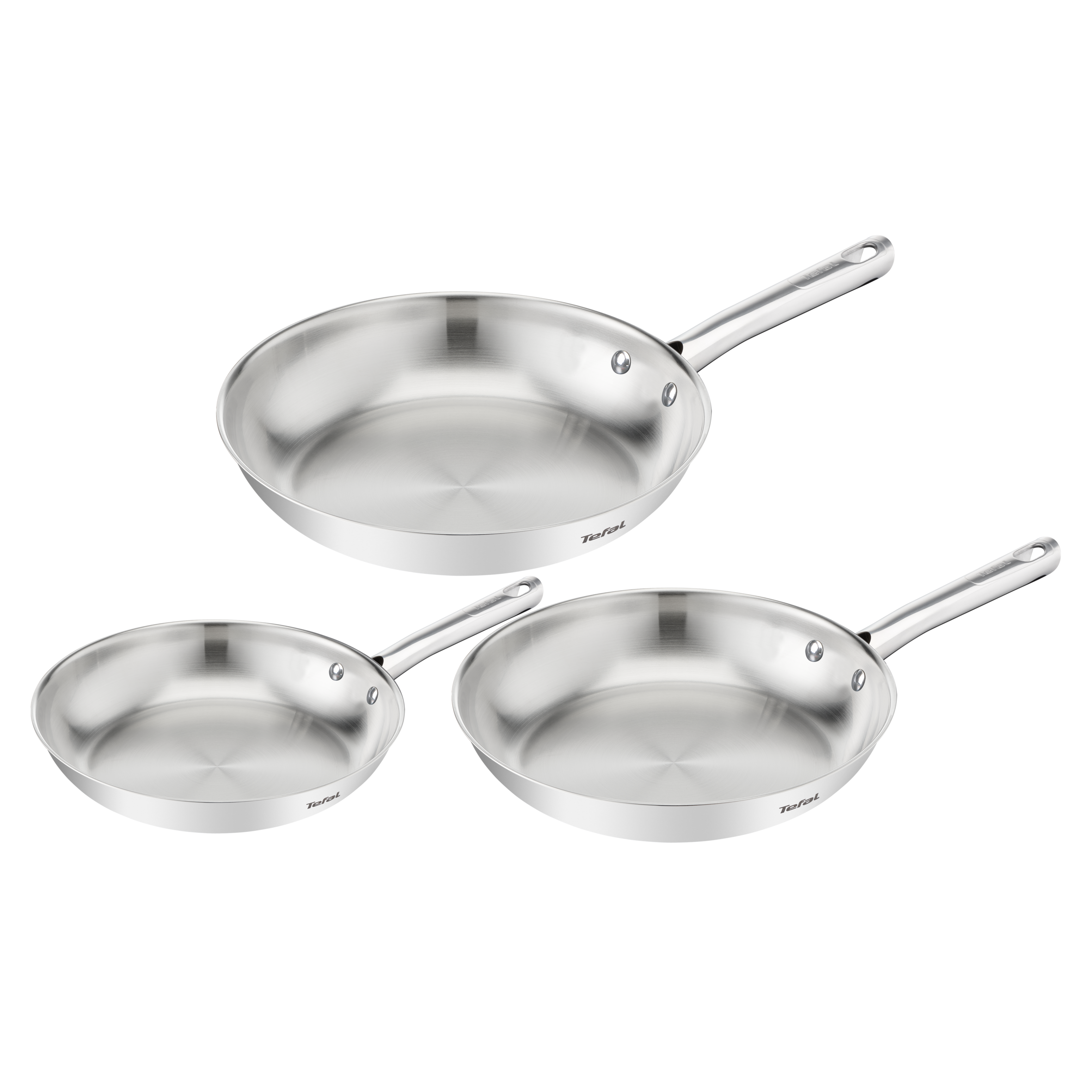 Tefal A705A835 Duetto Batterie De Cuisine Inox Set 7 Pièces Induction