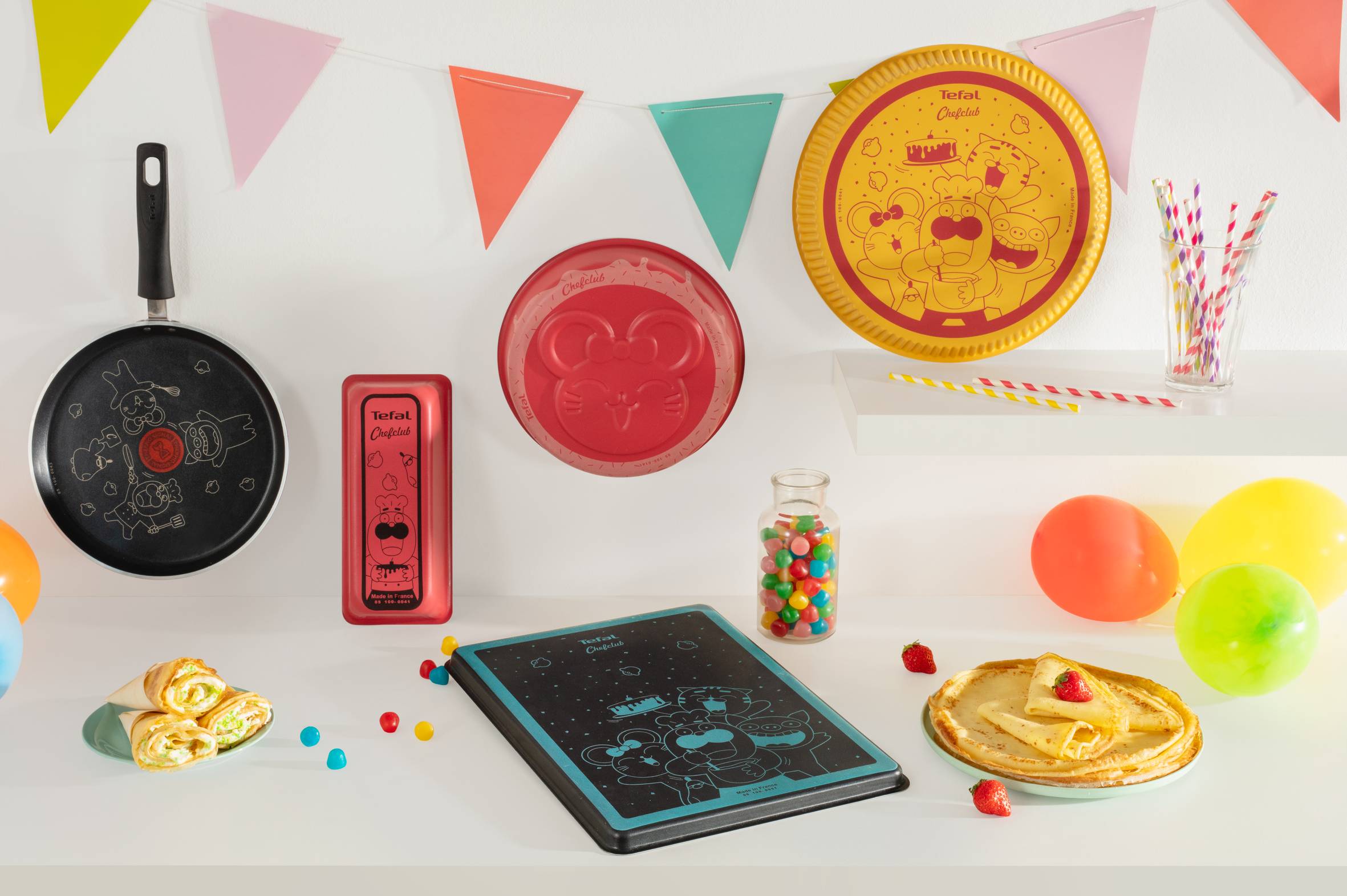 ChefClub J5628402 Moule à tarte 30 cm - Jaune