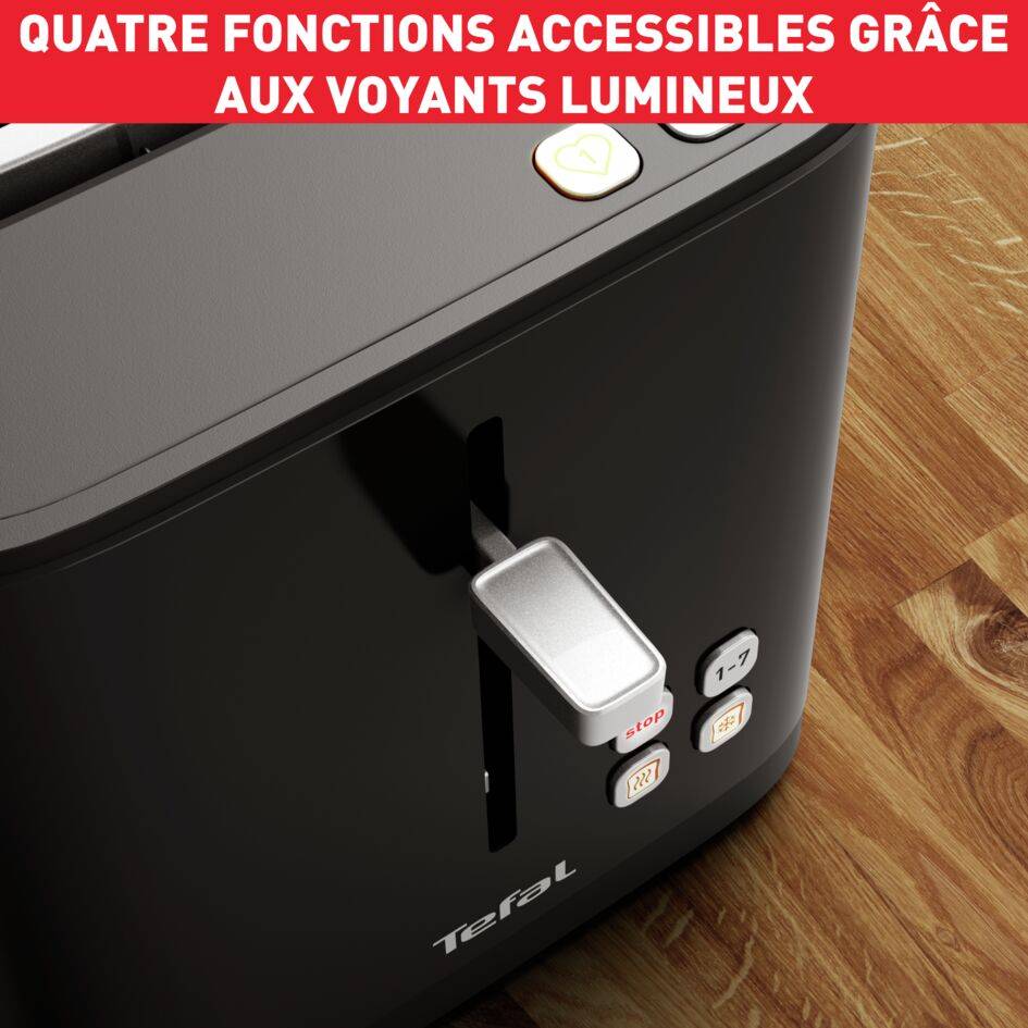 Smart'N Light TT640810 Grille-pain avec écran numérique