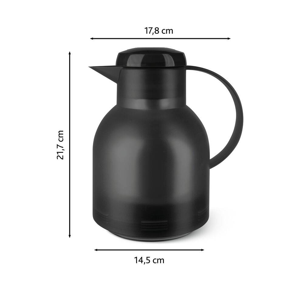Samba 504235 Thermoskan - 1L - Zwart