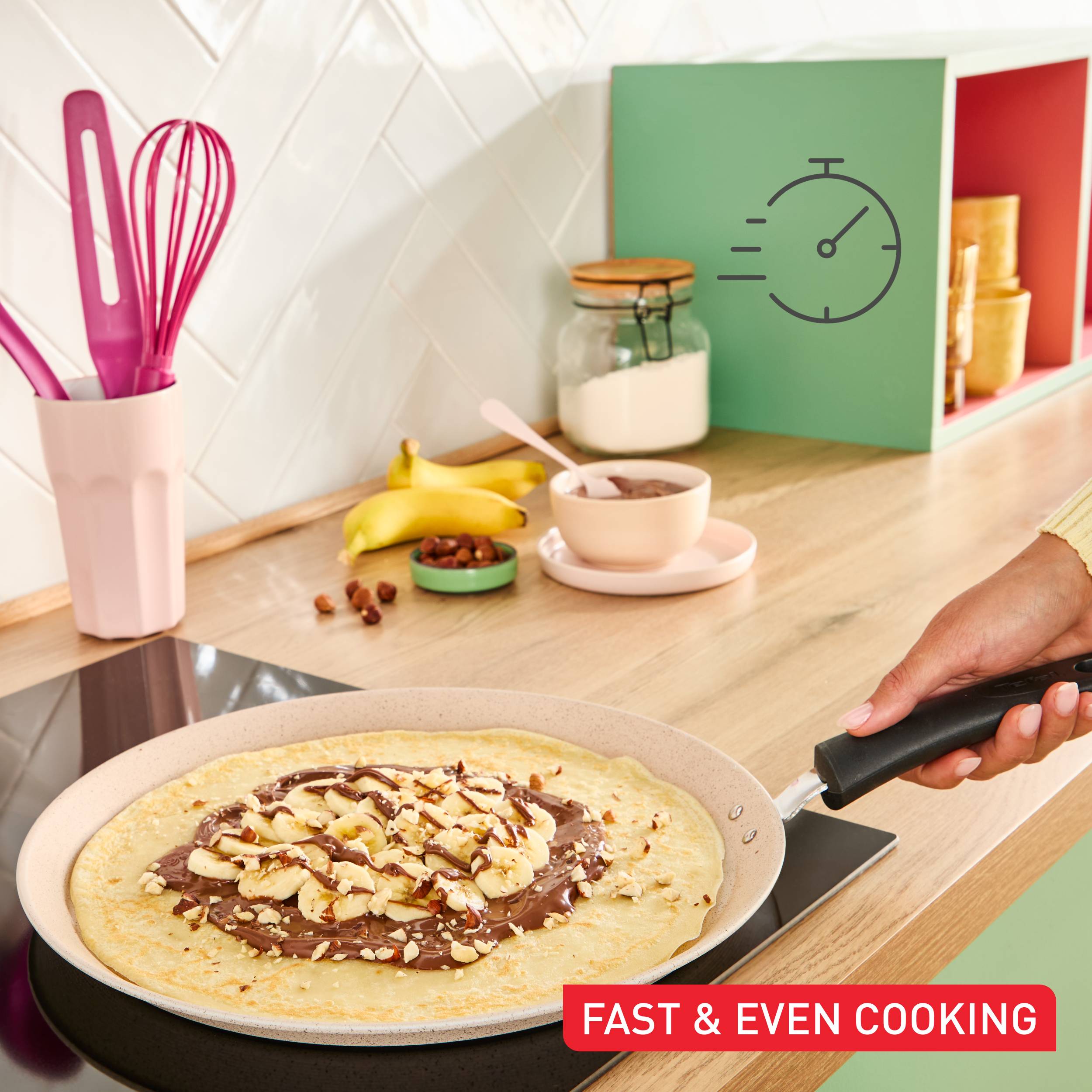 Pancake Day 2026, Pannenkoekenpan 32 cm, Anti-aanbaklaag, gelijkmatig koken