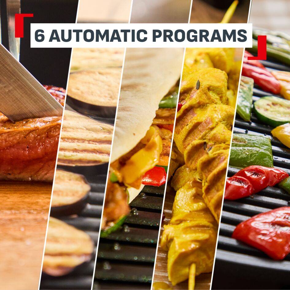 Optigrill +, Intelligent Contact Grill, Perfect Results, Cooking Sensor